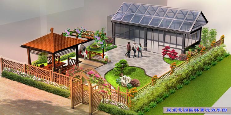 屋顶花园设计(屋顶花园设计图片大全)