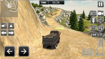 手机大型卡车模拟游戏(手机上最真实的卡车模拟)