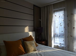 卧室窗帘图片(卧室窗帘图片效果图大全 简约现代)